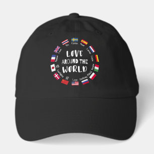 Love Around the World Languages Hat
