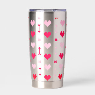 Love Arrows & Blossoms Thermal Tumbler