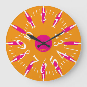 LOVE ART KLOCK DEFORMED DAKILIANO BY MASANSER LARGE CLOCK