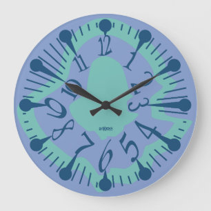 LOVE ART KLOCK DEFORMED DAKILIANO BY MASANSER LARGE CLOCK