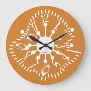 LOVE ART KLOCK DEFORMED DAKILIANO BY MASANSER LARGE CLOCK