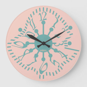 LOVE ART KLOCK DEFORMED DAKILIANO BY MASANSER LARGE CLOCK