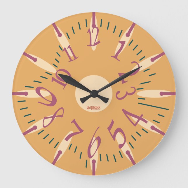 LOVE ART KLOCK DEFORMED DAKILIANO BY MASANSER LARGE CLOCK (Front)