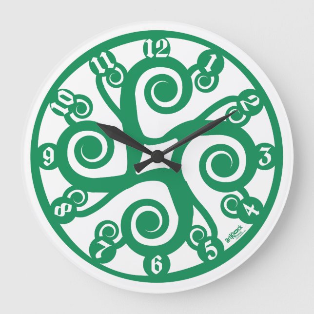 LOVE ART KLOCK MULTI CELTIC SIMBOLS BY MASANSER LARGE CLOCK (Front)