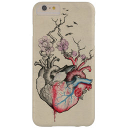 Love art Surreal Anatomical hearts Flowers Vintage Barely There iPhone 6 Plus Case