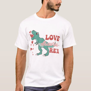 Love-Asaurus Rex Funny T-Shirt