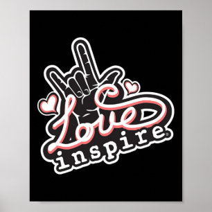 Love Asl Ily Hand Sign Language Deaf Awareness