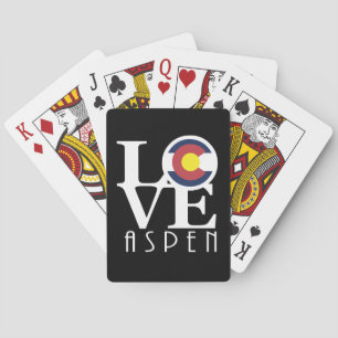 LOVE Aspen Colorado Poker Cards
