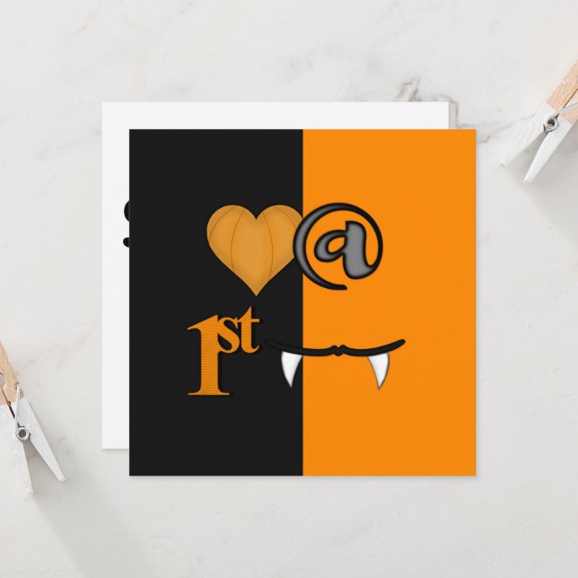 Love At First Bite Halloween (Front/Back In Situ)