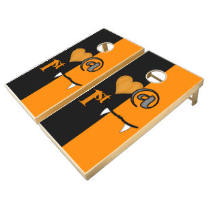 Love At First Bite Halloween Cornhole Set