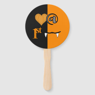 Love At First Bite Halloween Hand Fan