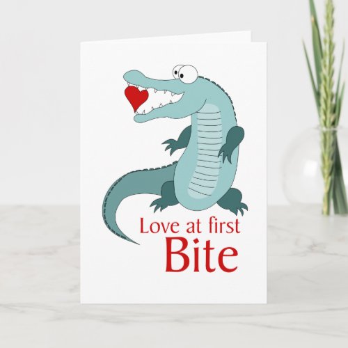 Love at first Bite Holiday Card