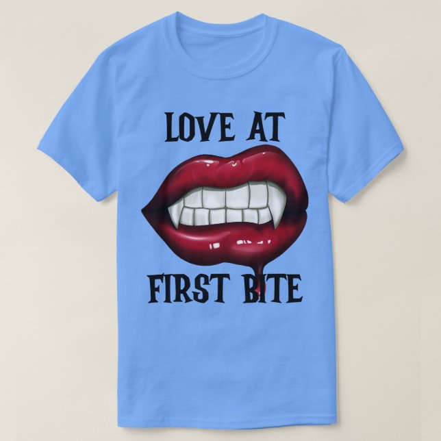 Love at First Bite T-Shirt (Design Front)