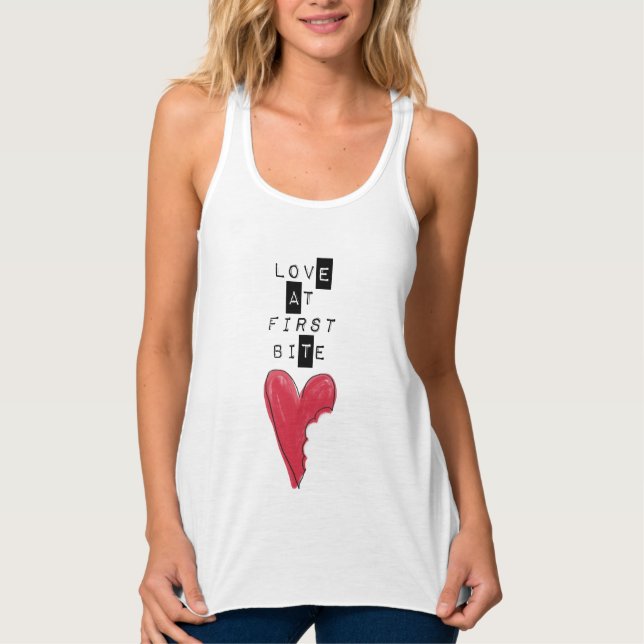 Love at First Bite Tank Top (Front)