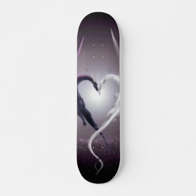 love at first sight skateboard deck (Front)