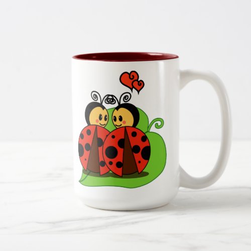 Love at first sight Two_Tone coffee mug