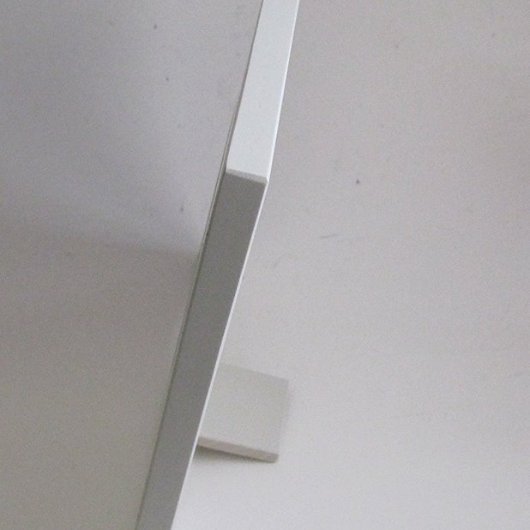 Love at First Sight White Wooden Photo Frame (Side)