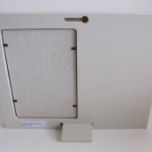 Love at First Sight White Wooden Photo Frame (Back)