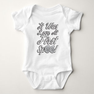 Love at First Spool Baby Bodysuit