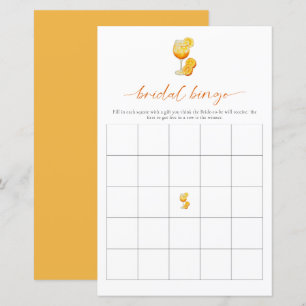 Love at First Spritz Bridal Shower Bingo Game
