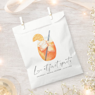 Love at first spritz Bridal shower Favor Bag