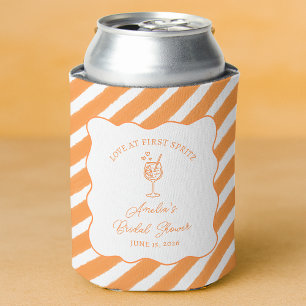Love at First Spritz Bridal Shower Italian Aperol Can Cooler