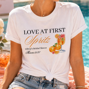 Love at First Spritz Bridal Shower  T-Shirt