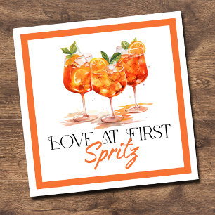 Love at First Spritz Modern Citrus Napkins