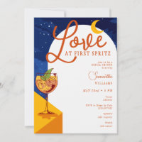 Love At First Spritz Summer Modern Bridal Shower