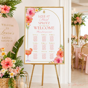 Love at First Spritz Tropical Seating Chart