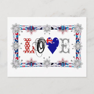 Love Australia Postcard