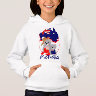 Love Australian koala Bears Super Cute Graphic Hoodie