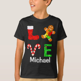 LOVE Autism Christmas T-Shirt
