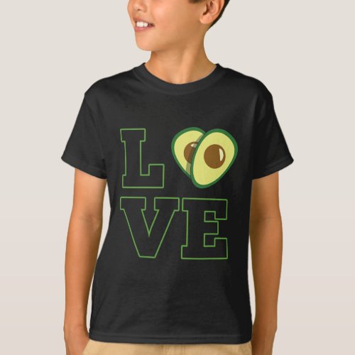 Love Avocado Men Women Kids _ Guac Guacamole  T_Shirt