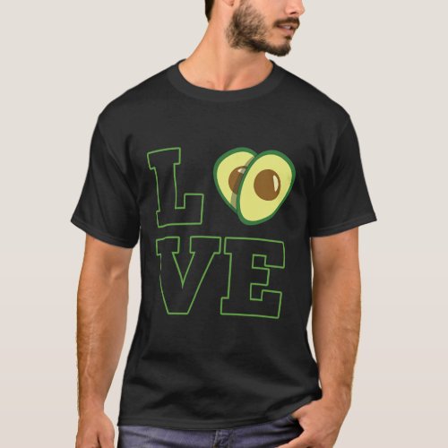 Love Avocado Men Women Kids _ Guac Guacamole  T_Shirt