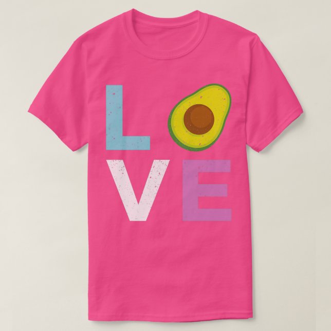 LOVE Avocados 2 T-Shirt (Design Front)