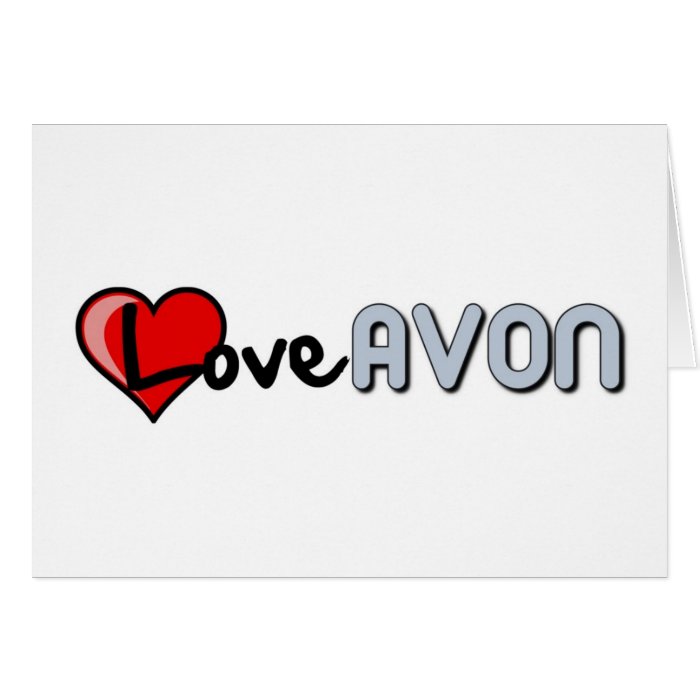 Love AVON Cards