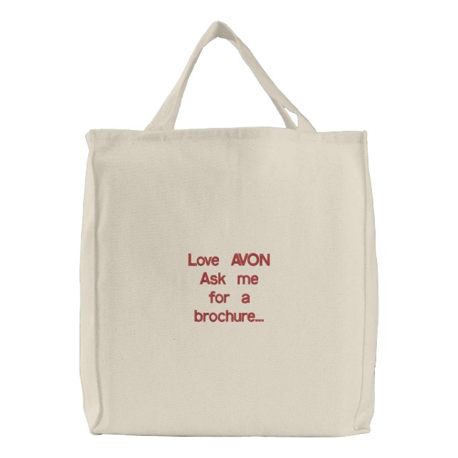 Love AVON Tote Bag (Front)