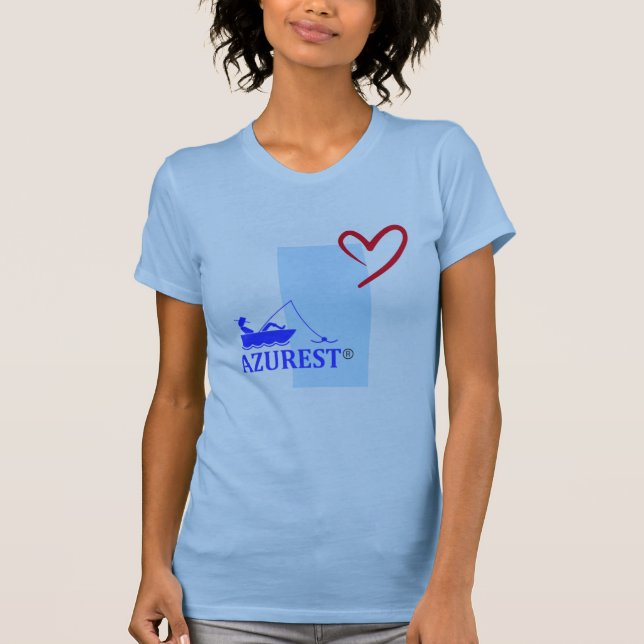 LOVE AZUREST Women's T Shirt (Front)