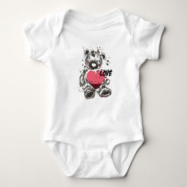 Love Baby Bodysuit (Front)