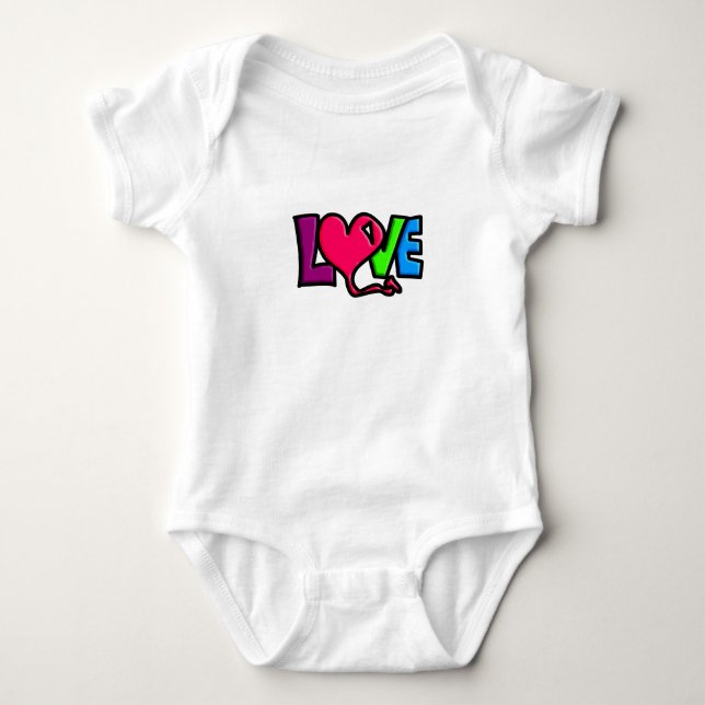 Love Baby Bodysuit (Front)