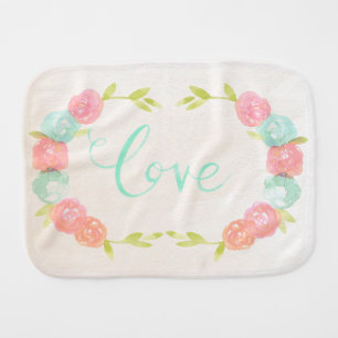 Love Baby Burp Cloth