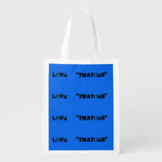 LOVE BABY MODERN_DARK BLUE_SO CUTE GROCERY BAG