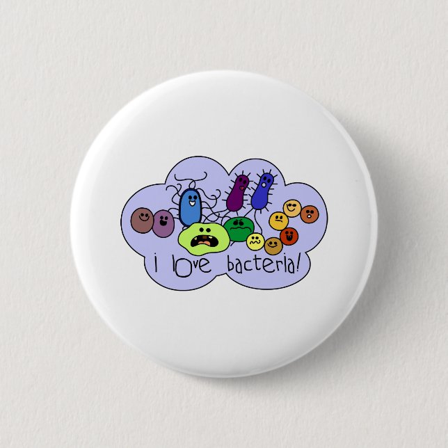 Love Bacteria Button (Front)