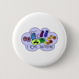 Love Bacteria Button