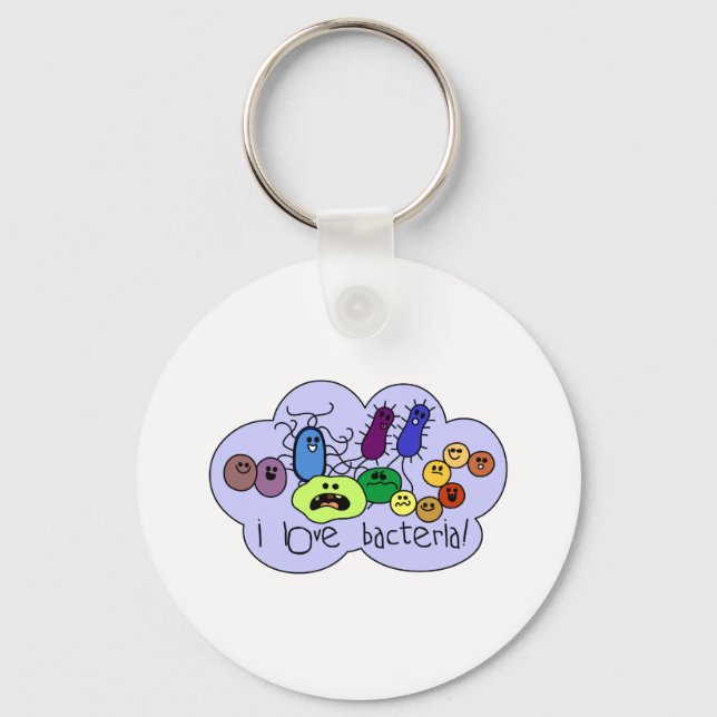 Love Bacteria Keychain (Front)