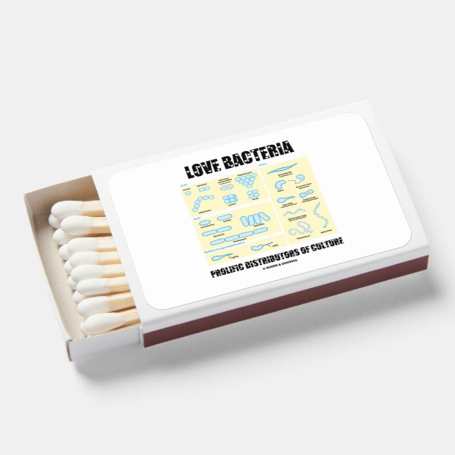 Love Bacteria Prolific Distributors Of Culture Matchboxes (Front Open)