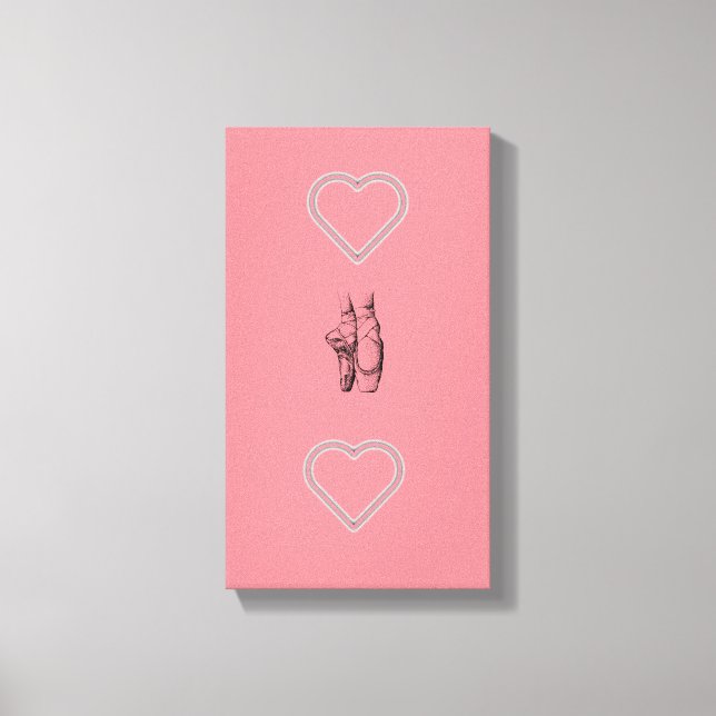 Love Ballet Canvas Print (Front)