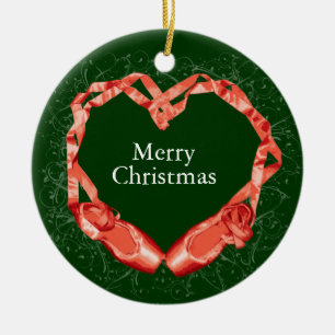 Love Ballet Ceramic Ornament