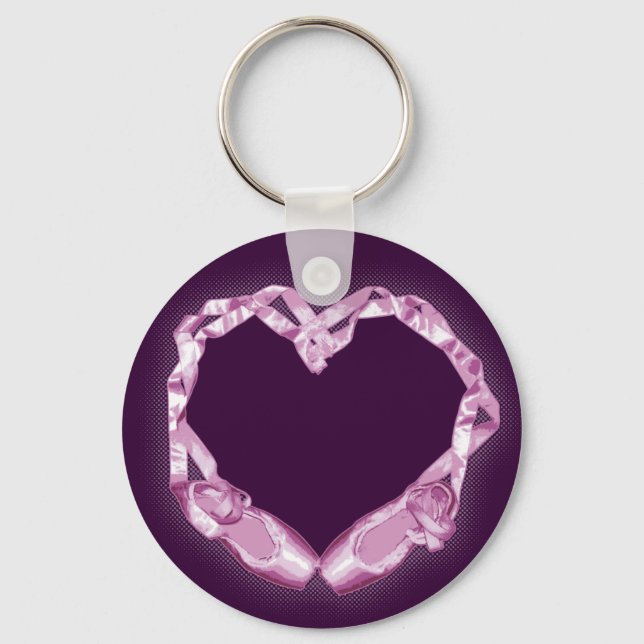 Love Ballet Keychain (Front)